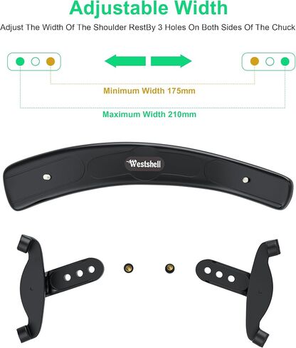 Violin Shoulder Rest, Foam Shoulder Rest for 3/4-4/4 size, Collapsible and Height Adjustable Feet Violin Universal Type Violin Parts Soft Easy to Use in Kuwait