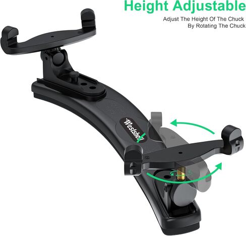 Violin Shoulder Rest, Foam Shoulder Rest for 3/4-4/4 size, Collapsible and Height Adjustable Feet Violin Universal Type Violin Parts Soft Easy to Use in Kuwait