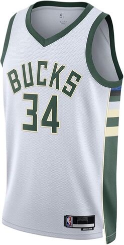 Giannis Antetkounmpo Milwaukee Bucks NBA Kids Youth 8-20 White Association Edition Swingman Jersey in Saudi Arabia
