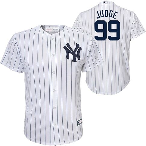 Aaron Judge New York Yankees MLB Kids 4-7 White Home Player Jersey in Saudi Arabia
