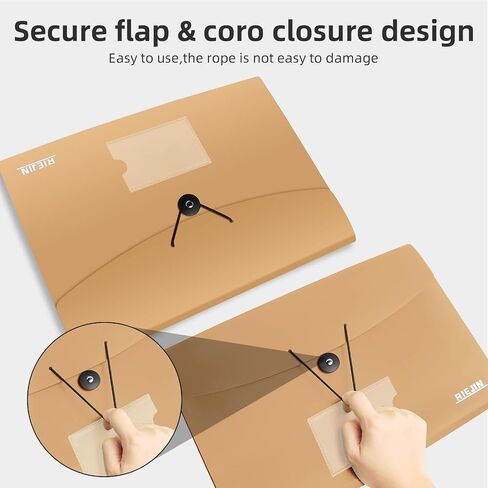 Accordian File Organizer 7 Pocket Expanding File Folder with Labels, Plastic Expandable File Folder for Documents Letter Size A4 Papers - Green in Saudi Arabia
