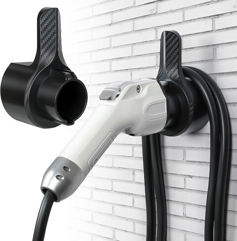 DASANRAO Electric Car Charger Holder Wall Mount for J1772,Charging Cable Holder, Electric Vehicle Charger Dock,EV Charge Cable Organizer,EV Cord Plug Holder,J1772 in Saudi Arabia