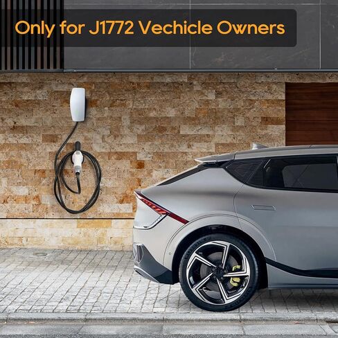 DASANRAO Electric Car Charger Holder Wall Mount for J1772,Charging Cable Holder, Electric Vehicle Charger Dock,EV Charge Cable Organizer,EV Cord Plug Holder,J1772 in Saudi Arabia