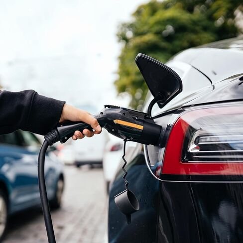 محول شاحن Tesla يفي بمعايير SAE J1772، متوافق مع الطراز 3/Y/S/X، مادة ABS ممتازة صديقة للبيئة لمحول Tesla (فقط لأصحاب Tesla) in Kuwait
