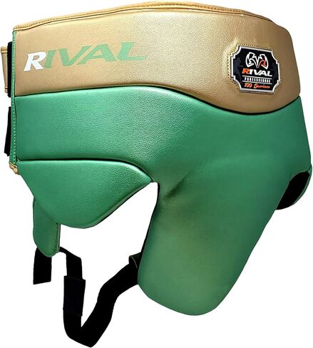 واقي منطقة الفخذ الاحترافي من RIVAL Boxing RNFL100 مع أشرطة خصر مزدوجة، وإغلاق بخطاف وحلقة، وبنية خفيفة الوزن للغاية، وألياف PU فائقة الثراء in Kuwait