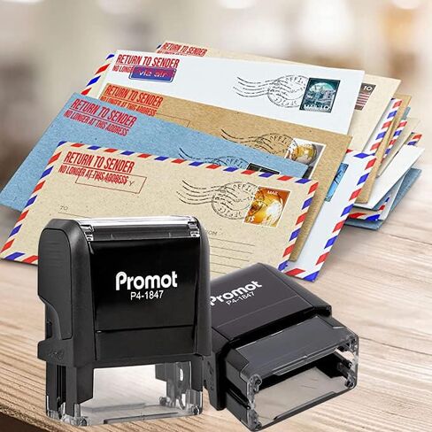 Promot Return to Sender NO Longer at This Address Self Inking Rubber Stamp in Saudi Arabia