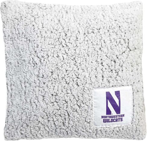 وسادة شيربا ذات لونين من الحرم الجامعي، مقاس 35.56 سم × 35.56 سم، وسادة قطيفة مرخصة رسميًا للمنزل، أو غرفة النوم الجامعية، أو يوم اللعب، وسادة رمي من الصوف الفاترة (القطط البرية الشمالية الغربية - متعددة الألوان) in Kuwait