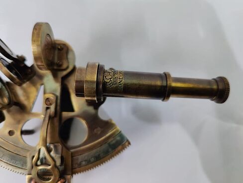 Labic Vintage Brass Sextant Nautical Working Instrument Astrolabe Ships Maritime Gift for Family Home Decor Thanksgiving Navy Decor in Saudi Arabia
