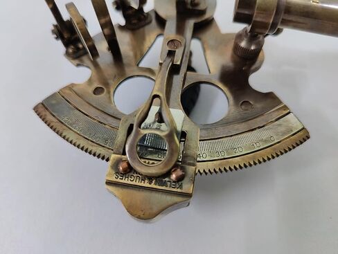 Labic Vintage Brass Sextant Nautical Working Instrument Astrolabe Ships Maritime Gift for Family Home Decor Thanksgiving Navy Decor in Saudi Arabia