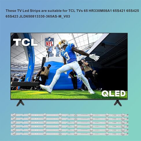 شرائط الإضاءة الخلفية LED البديلة من TCL لتلفزيون TCL مقاس 65 بوصة (مجموعة من 6) in Kuwait