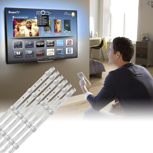 شرائط الإضاءة الخلفية LED البديلة من TCL لتلفزيون TCL مقاس 65 بوصة (مجموعة من 6) in Kuwait