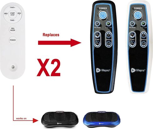 جهاز تحكم عن بعد بديل متوافق مع جهاز تمرين لوحة الاهتزاز LifePro Waver (2pk) in Kuwait