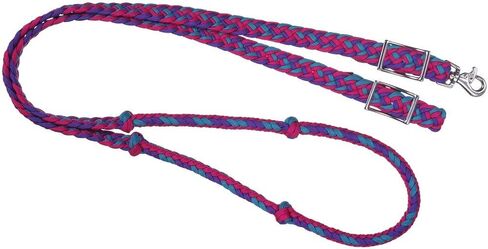Tough 1 Knotted Cord Roping Reins in Saudi Arabia