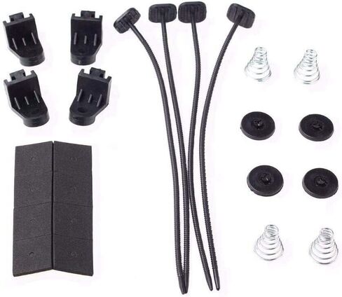 16 inch Electric Radiator Fan, 3000 CFM 10 Blades Electric Fan Automotive Black with Thermostat Wiring Switch Relay Kit in Saudi Arabia