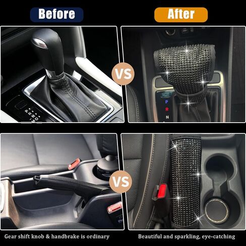 JDDRY 2-Pack Bling Seat Belt Covers,Bling Seat Belt Covers for Womens,Car Seat Belt Strap Cover Shoulder Pad,Universal Car Interior Accessories Fit for Car/Truck/SUV(Black,2PC) in Saudi Arabia