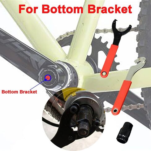 مجموعة أدوات الدراجة من كوتوككر، مجموعة أدوات الدراجة المكونة من 44 قطعة لسهولة صيانة وإصلاح الدراجة الجبلية مع حقيبة تخزين متينة in Kuwait