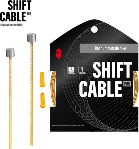 Chooee Bicycle PRO Shift Cable for Shimano/SRAM Shifter Cable Universal 2100mm/2500mm/3000mm/3500mm Ultra Slick Derailleur Cable in Saudi Arabia