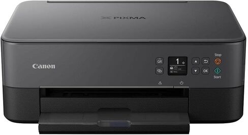 Canon TS5320 طابعة لاسلكية الكل في واحد، ماسح ضوئي، ناسخة مع AirPrint، أسود، جاهز للتجديد من Amazon Dash in Kuwait