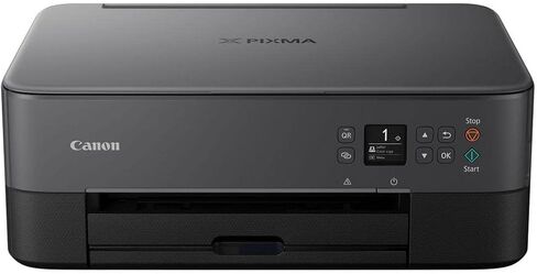 Canon TS5320 طابعة لاسلكية الكل في واحد، ماسح ضوئي، ناسخة مع AirPrint، أسود، جاهز للتجديد من Amazon Dash in Kuwait