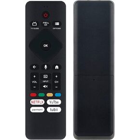 Beyution URMT26CND001 Replace Voice Remote Control Fit for Philips 4K LED Android Smart TV RF439A-V06 RF439AV06 65PFL5766/F7D 55PFL5766/F7E 55PUL7472/F7 50PFL5766/F7D 55PFL5766/F7D 43PFL5766/F7D