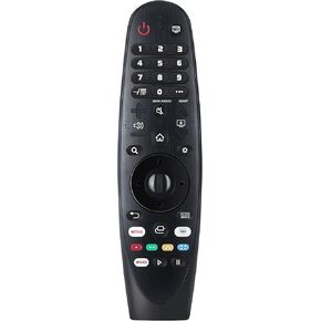 AKB75855501 MR20GA Replaced IR Remote Compatible with LG Smart TV 49NANO85UNA OLED55BXPUA 75UN7370AUH 65UN7300PUF 55UN7300AUD 75UN8570PUC OLED77GXPUA 82UN8570AUD 65UN7300AUD