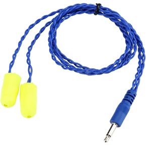 Auto Racing Mini Noise Reduction Foam Earbuds Mono Racing Speakers 1/8" Plug for Isolate Noise 1PCS