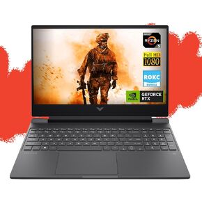 HP Gamer Laptop Computer, 15.6" 144Hz FHD Victus Gaming Laptops, AMD Ryzen 5 8645HS, NVIDIA GeForce RTX 4050, 64GB RAM|1TB SSD +128GB External SSD, Wi-Fi 6, Backlit KB, Windows 11 Pro, RK Bundle