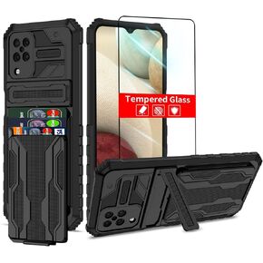 Samsung Galaxy S20 FE 5G Case Wallet with Detachable Card Holder, Built-in Stand with Screen Protector, 360 Full Body Shockproof Heavy Duty Case for Samsung Galaxy S20 FE 6.5'' (Not Fit S20)
