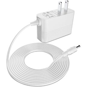 5V 2A Power Adapter for Hatch Rest Baby Sound Machine, Night Light, Sleep Trainer, Time-to-Rise Alarm Clock AC/DC Charger Power Cord 5.9FT