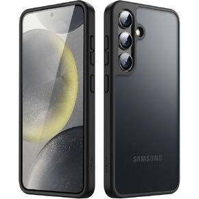 JETech Matte Case for Samsung Galaxy S24+ / S24 Plus 5G, Frosted Translucent Back Protective Slim Phone Cover, Anti-Fingerprints (Black)