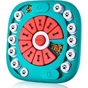 Dog Puzzle Toys, Treat Dispensing Dog Enrichment Toys for IQ Training and Brain Stimulation, Interactive Mentally Stimulating Toys as Gifts for Puppies, Cats, Dogs