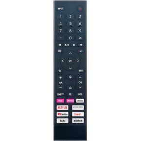 Beyution Replaced Voice Remote Control fit for Hisense ERF3Y80H Vidaa TV 43A53FUV 50A53FUV 55A53FUV 65A53FUV 58A6GV 43A6GV 55A6GV 65A6GV 50A6GV 58A53FUV-With Voice Search Function