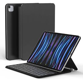 Zspeed for iPad Air 11 inch Case with Keyboard - Keyboard Case for iPad Pro 11 inch 1st/2nd/3rd/4th 2018-2024, Built-in Pencil Holder