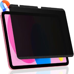 Magnetic iPad 10.9 10th Generation 2022 Privacy Screen Protector, Anti Blue Light Glare Spy Privacy Filter for iPad 10th Gen 10.9" 2022 Release A2696/A2757/A2777