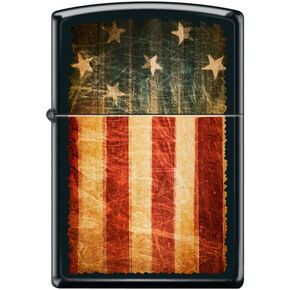 Zippo Lighter- We The People Statue of Liberty Constitution High Polish Chrome Windproof Lighter #Z5207