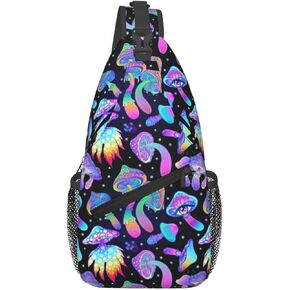 Dragon Scale Sling Bag For Women Men Fashion Animals Skin Backpack Crossbody Shoulder Bag Sling Backpack Chest Bag Travel Hiking Casual Sport Daypack