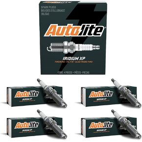 Autolite Iridium XP Automotive Replacement Spark Plugs, XP985 (4 Pack)