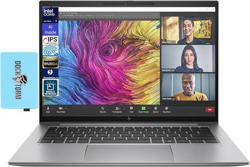 HP ZBook Firefly G11 AI Business Laptop 14.0" IPS WUXGA (Intel Ultra 7 165U 12-Core, 64GB DDR5, 1TB PCIe SSD, Backlit KYB, Fingerprint, 2 Thunderbolt 4, WiFi 6E, Win 10 Pro) w/DKZ USB Port Expander in Saudi Arabia