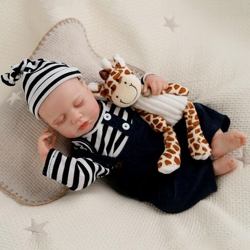Jirachi Realistic Reborn Baby Dolls Girl, 18-inch Sleeping Lifelike Reborn Baby Dolls Soft Body Cute Newborn Baby Doll with Toy Accessories Gift for Kids Age 3 in Saudi Arabia