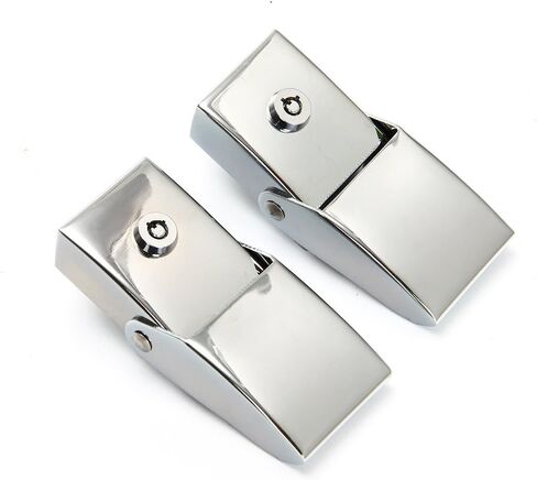 JeCar Steel Hood Latches Compatible with Jeep Wrangler 2007-2023 JK JKU JL JLU Gladiator JT Rubicon Sahara X Off Road Sport Exterior Accessories (Black 1 Pair) in Saudi Arabia