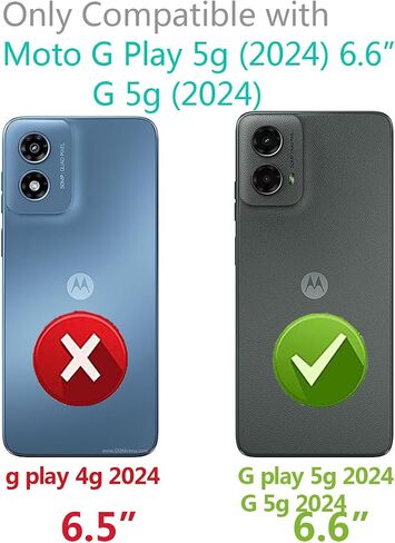 for Motorola Moto G 5g 2024 Case, G Play 5g 2024 Case 6.6" [Not 4g] with Wrist Strap Stand Glitter Cute Kawaii Cartoon Pattern Shockproof Protective Phone Case for Girls Women - Sunflower in Kuwait