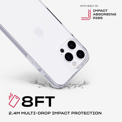 Tech21 EvoLite for iPhone 16 Pro Ultra Thin - Impact Protection Case - in Clear in Saudi Arabia