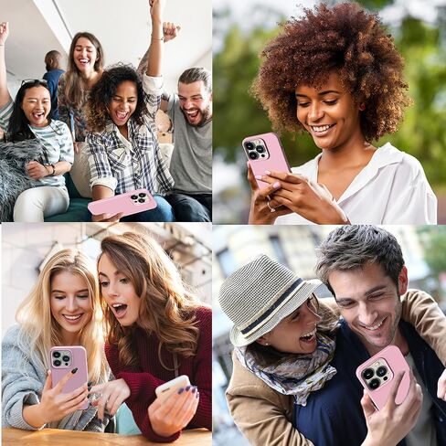 IceSword متوافق مع حافظة iPhone 14 Pro Max، غطاء هاتف من السيليكون السائل واقٍ نحيف، ناعم مضاد للخدش بيج فاتح كريمي دافئ [مقاوم للصدمات] 6.7 بوصة 14 مساءً- حجر in Kuwait