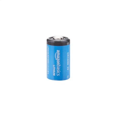 Amazon Basics 12-Pack CR14250 Lithium High-Capacity 1/2 AA Batteries, 3 Volt, 10-Year Shelf Life in Saudi Arabia
