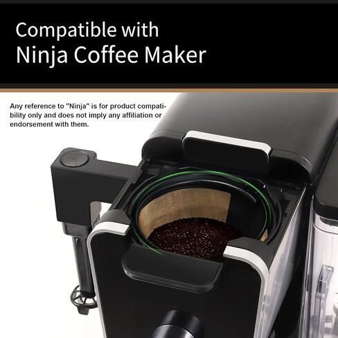 2 Pack Reusable Coffee Filters #4 for Ninja Dual Brew Coffee Maker in Kuwait