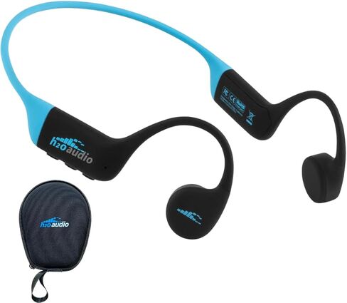 سماعات أذن مفتوحة الأذن H2O Audio TRI 2 متعددة الرياضات مضادة للماء - بلوتوث V5.3 للجري/ركوب الدراجات، MP3 للسباحة - أسود in Saudi Arabia