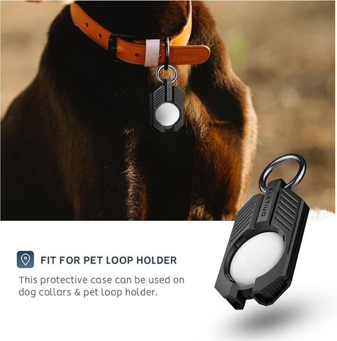 4 Pack Waterproof Airtag Keychain Compatible with Apple Airtag,Protective Airtag Case with Loop Key Ring for Wallet,Luggage,Cat,Dog,Pets,Compatible with Apple Airtag Holder Cover,Blue/Blue/Blue/Blue in Saudi Arabia