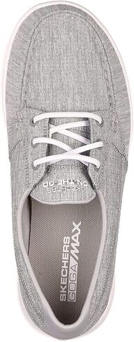 Skechers Performance Women's Go Walk Lite-15433 Boat Shoe,gray,12 M US in Saudi Arabia