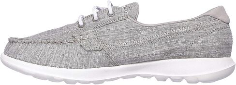 Skechers Performance Women's Go Walk Lite-15433 Boat Shoe,gray,12 M US in Saudi Arabia