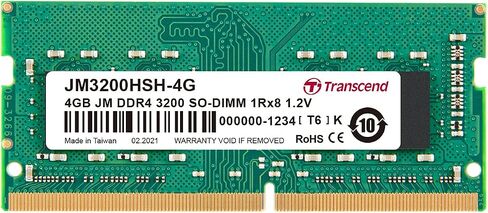ترانسيند 32 جيجا JM DDR4 3200 SO-DIMM 2Rx8 2Gx8 CL22 1.2V (JM3200HSE-32G) in Saudi Arabia